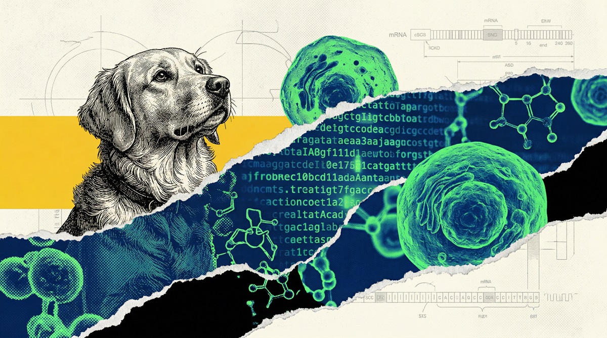 Analista diseña vacuna de ARNm contra el cáncer de su mascota usando IA