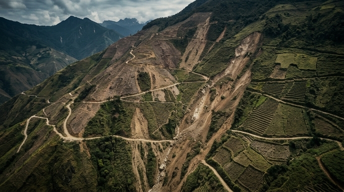 Actividad humana causa más muertes por deslaves que el clima