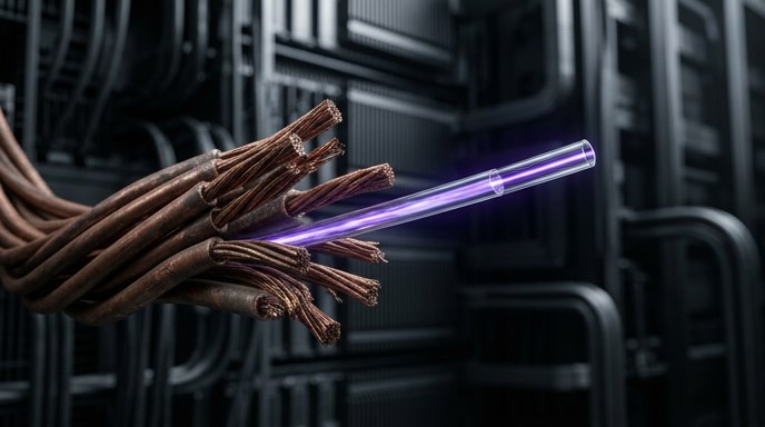 Adiós al cobre: Big Tech crea estándar óptico para IA