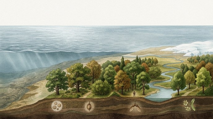 ADN antiguo revela bosques en Doggerland hace 16,000 años