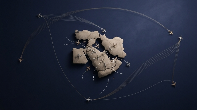 Aerolíneas occidentales dominan rutas hacia Asia tras el colapso aéreo en Medio Oriente