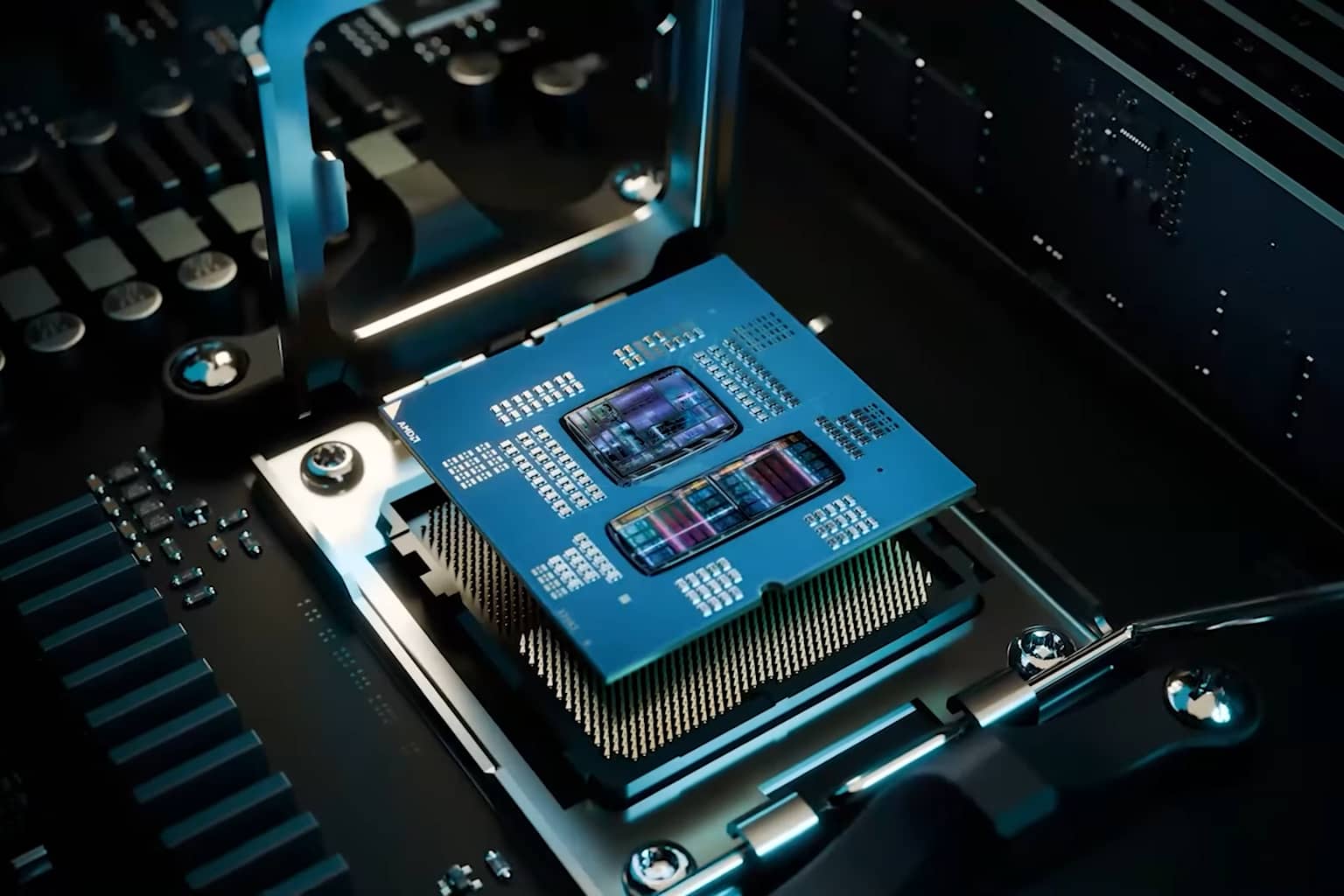 AMD rompe récord y arrebata a Intel el mercado de CPU para servidores