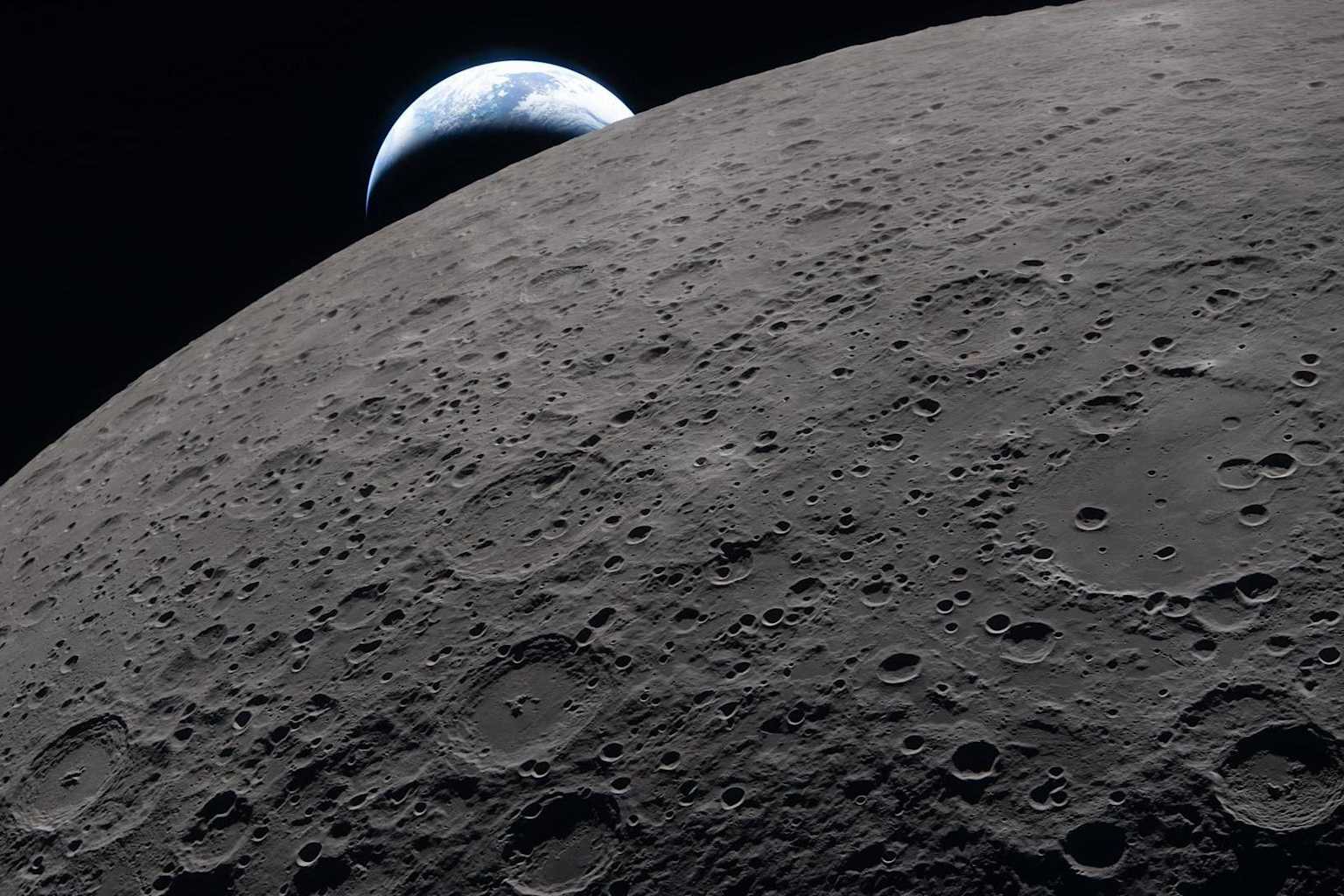 Artemis II: NASA revela fotos desde el lado oculto lunar