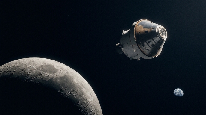 Artemis II regresa tras romper récord del Apollo 13