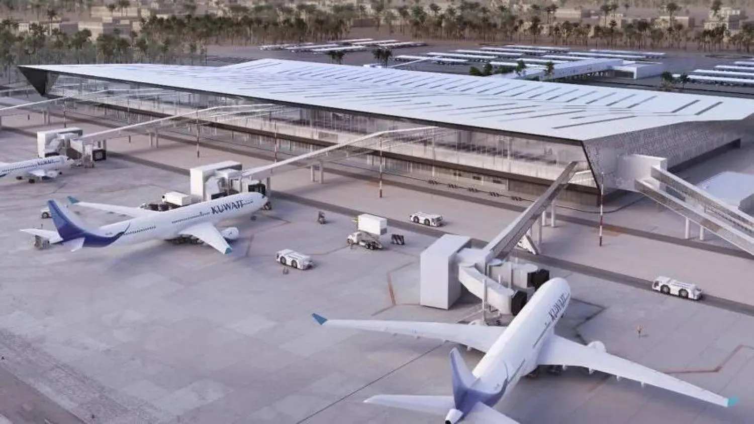 Ataque con drones de Irán paraliza el aeropuerto de Kuwait