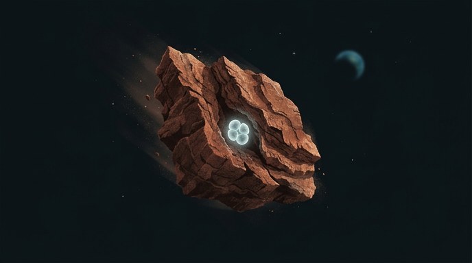 Bacteria sobrevive impacto de asteroide simulado en laboratorio