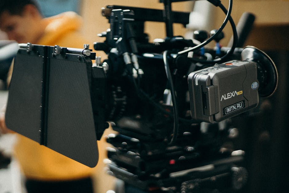 Foto De Primer Plano De La Cámara Negra