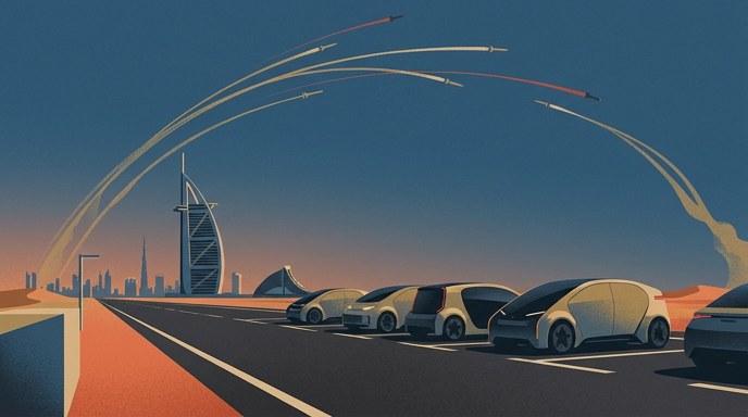 Baidu y WeRide suspenden operaciones de robotaxis en Dubái por ataques iraníes