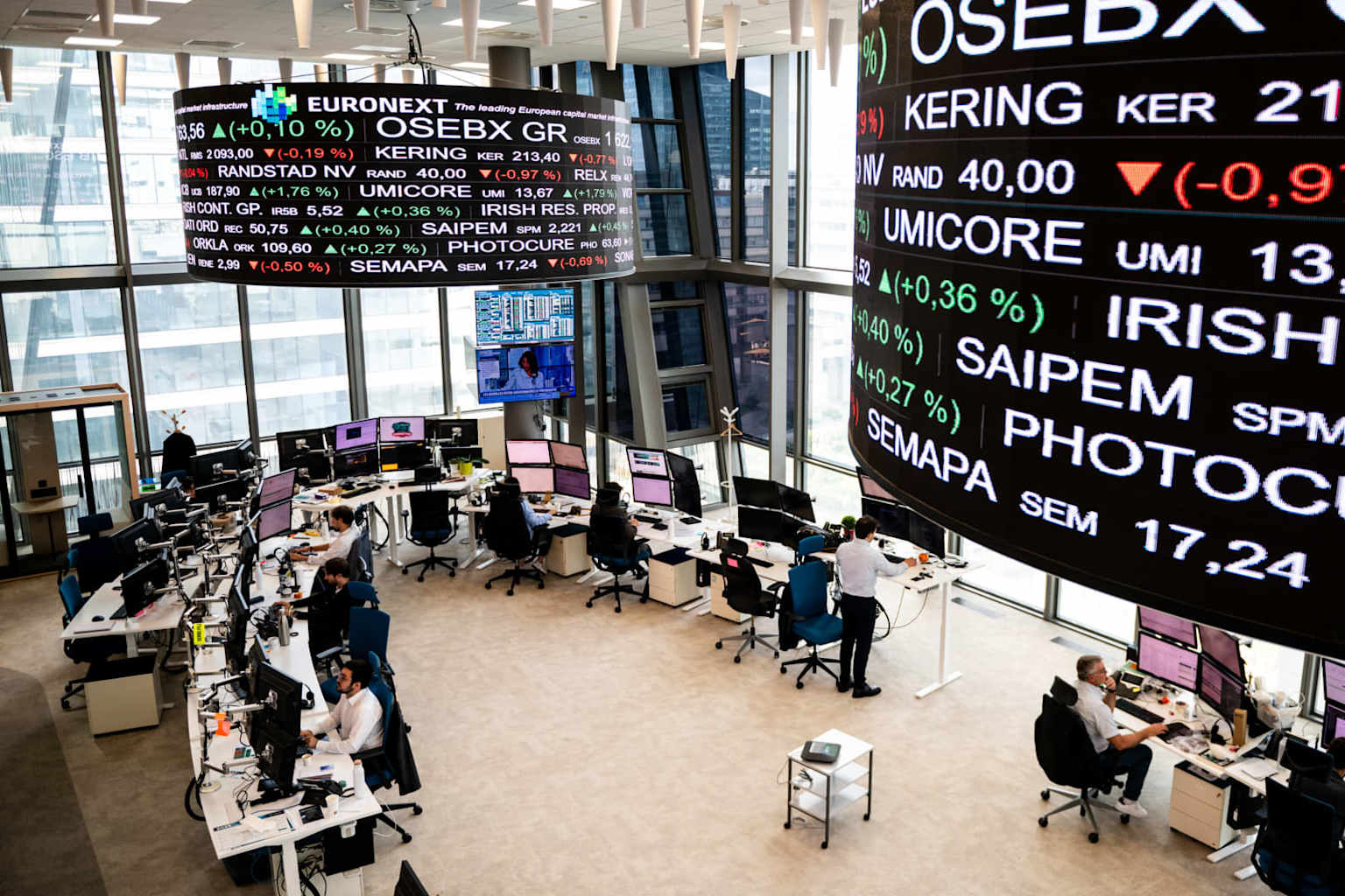 Bolsas europeas caen por amenazas de ataque a Irán