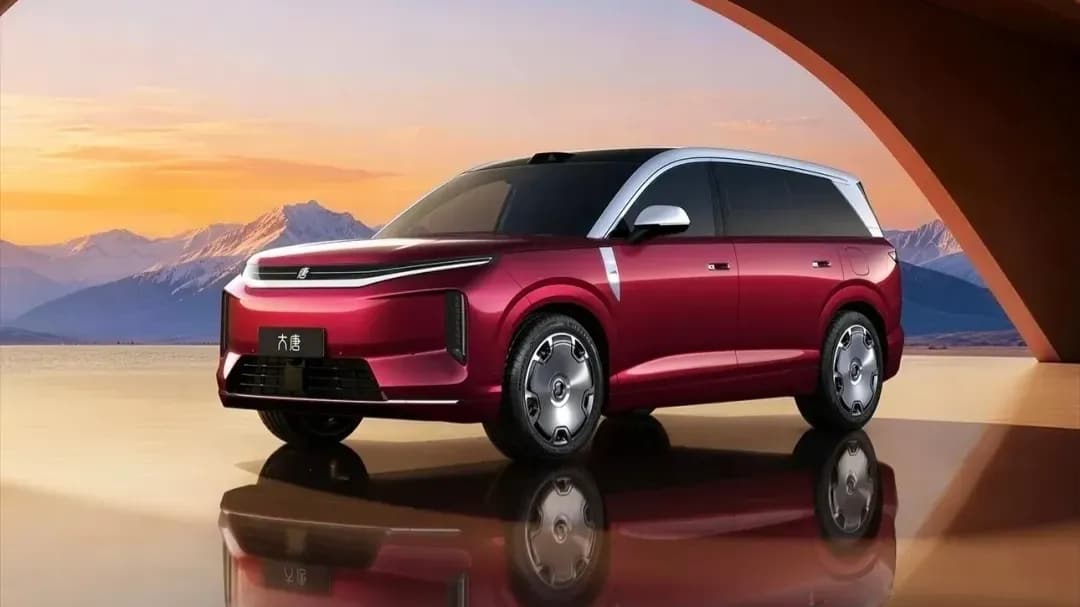 BYD lanza la SUV Datang con récord de 150,000 preventas