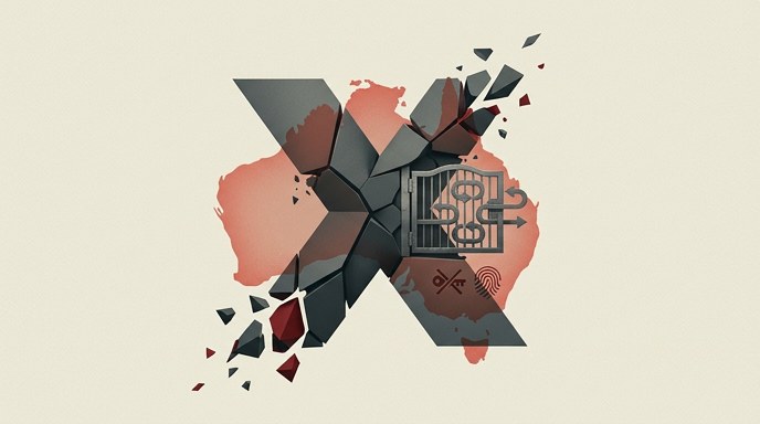 Caída masiva de X choca con nueva ley para web en Australia