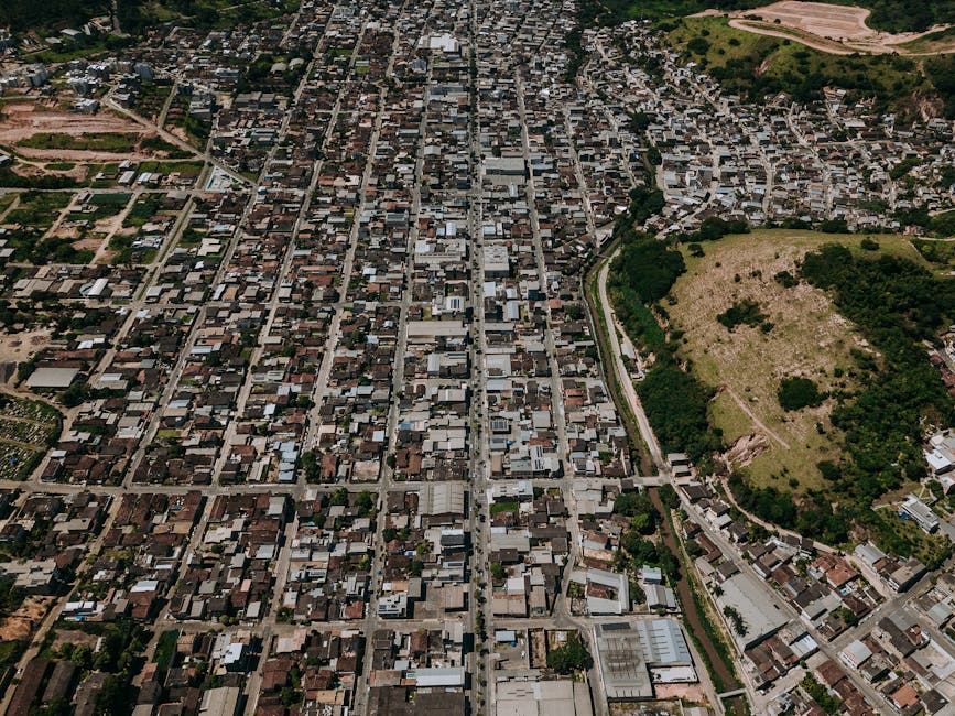 Fotos de stock gratuitas de aéreo, afueras, América del sur