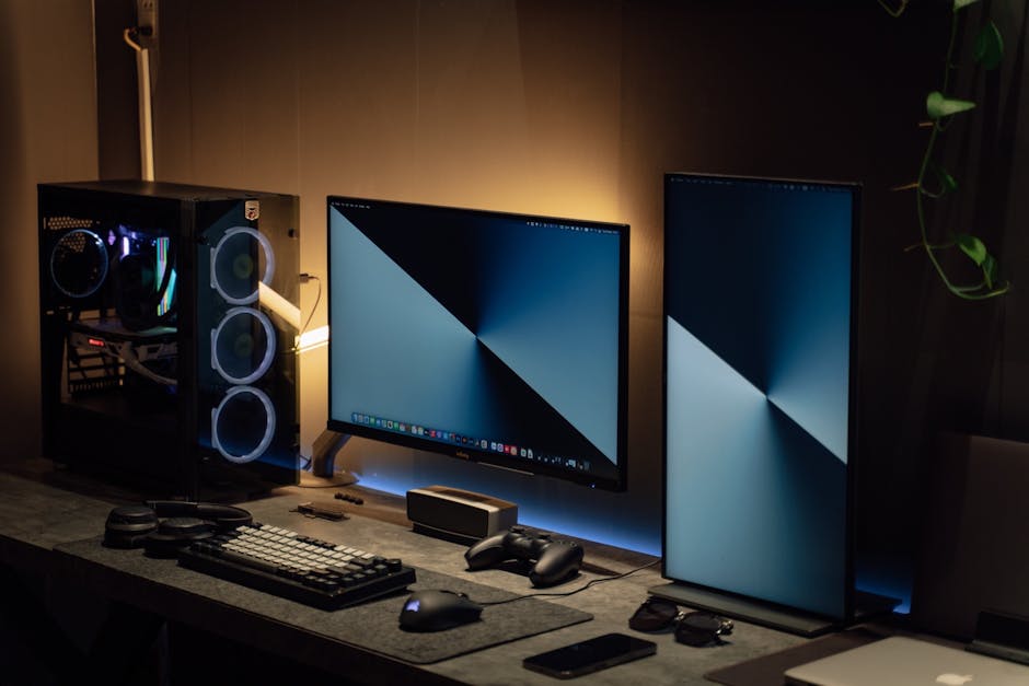 Configuración De Pc Con Dos Monitores En El Escritorio