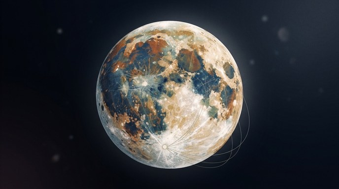 China crea mapa químico de la cara oculta de la Luna con IA