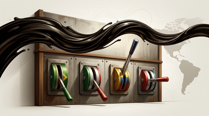 Crisis petrolera divide tasas en América Latina