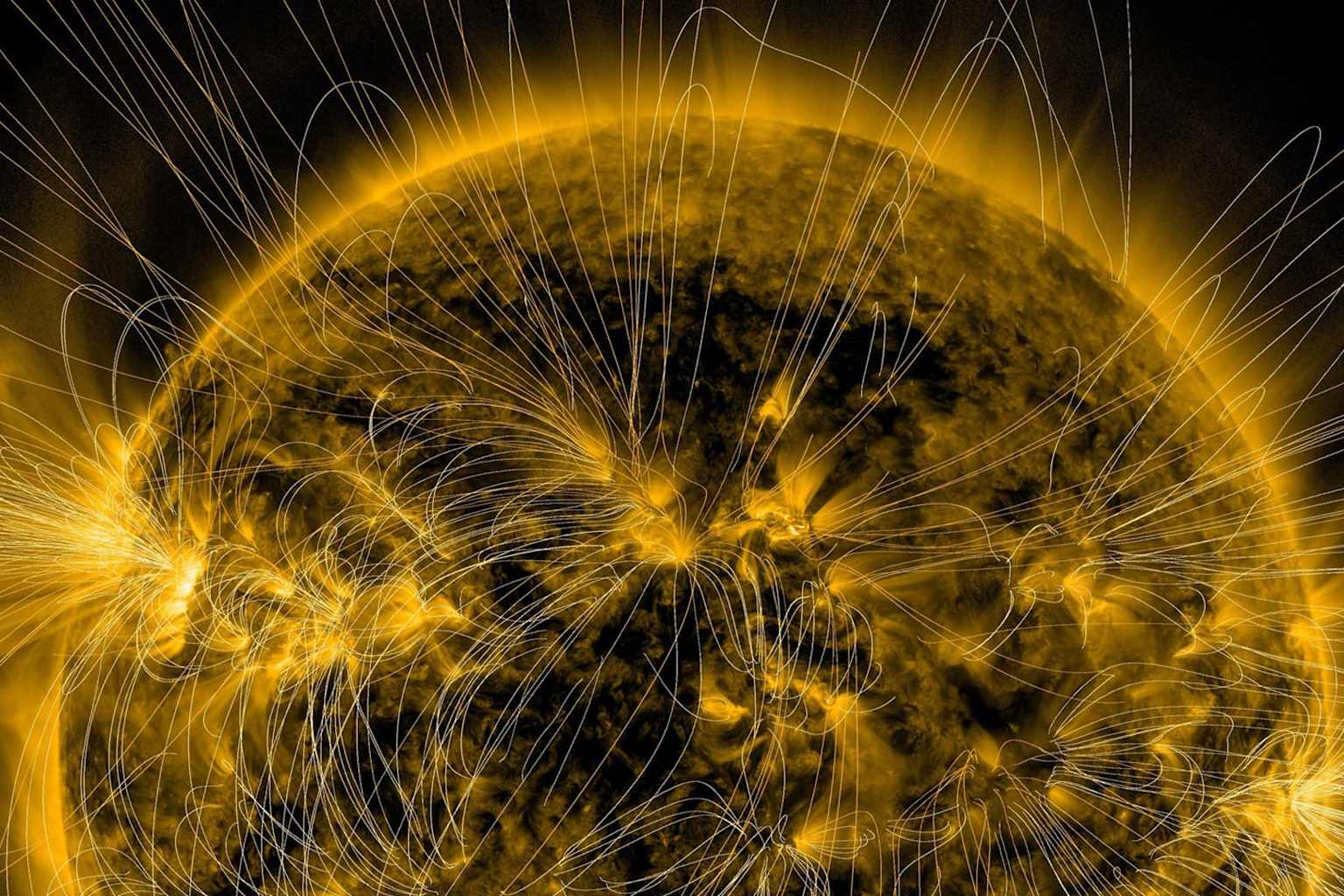 Descubren el motor magnético del Sol a 200,000 km