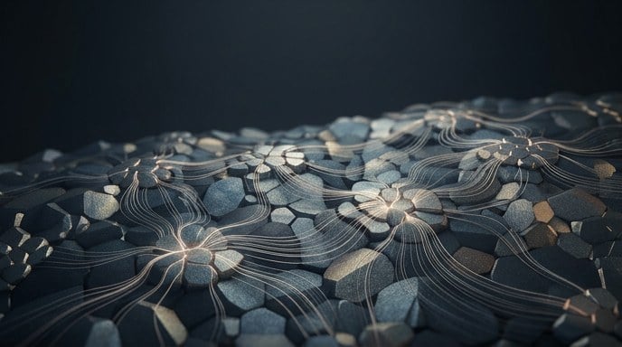 Descubren la red microscópica oculta en los catalizadores