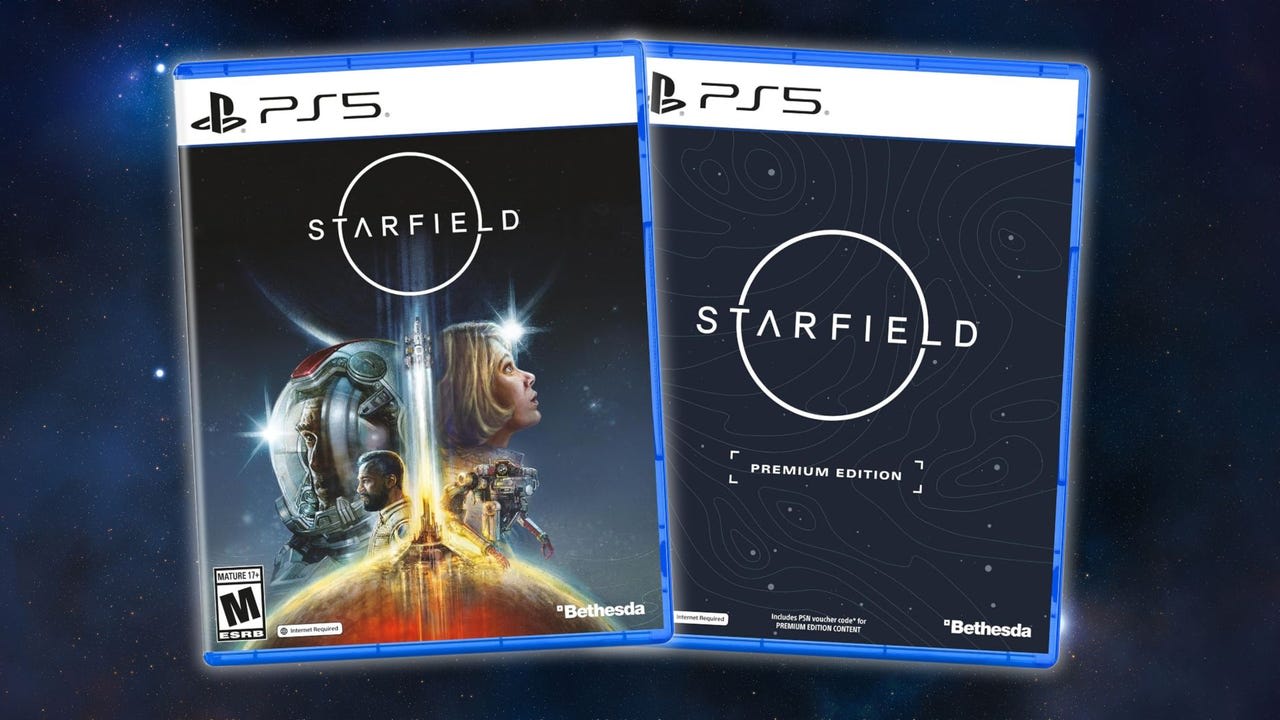 Disco de Starfield para PS5 exige descarga de 42 GB