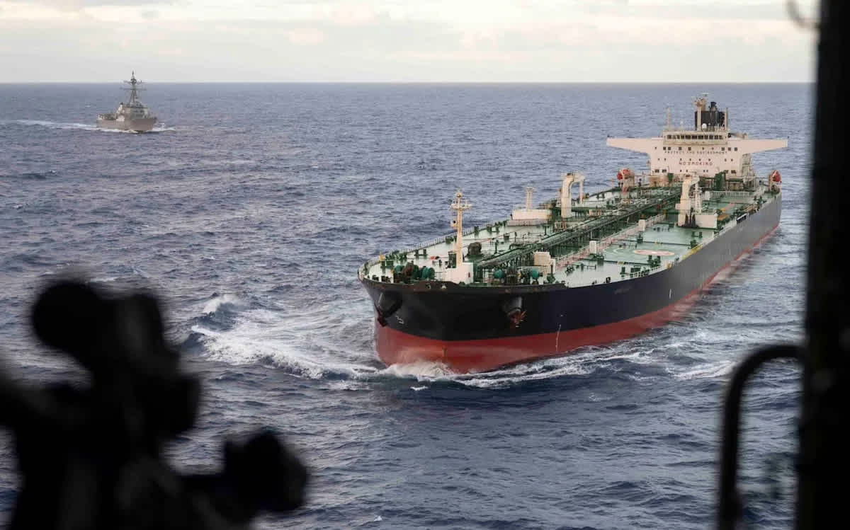 EE. UU. confisca dos superpetroleros iraníes en el Índico