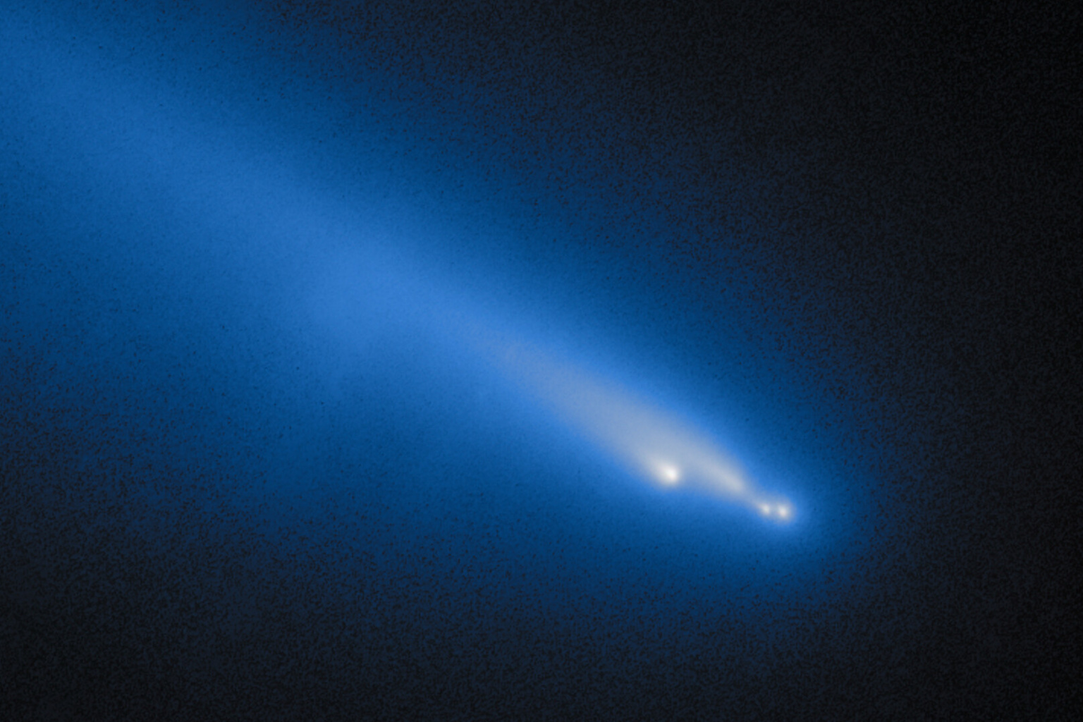 El Hubble capta por error la destrucción de un cometa