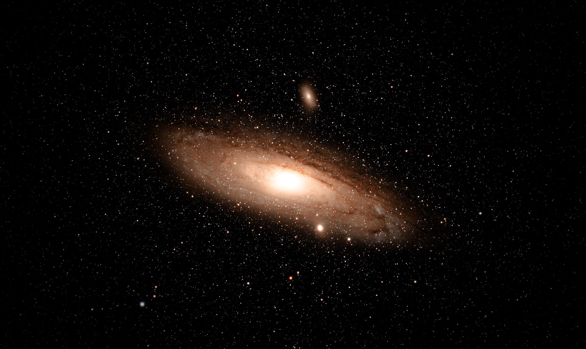 El Hubble mide un frenón histórico en la galaxia de Andrómeda