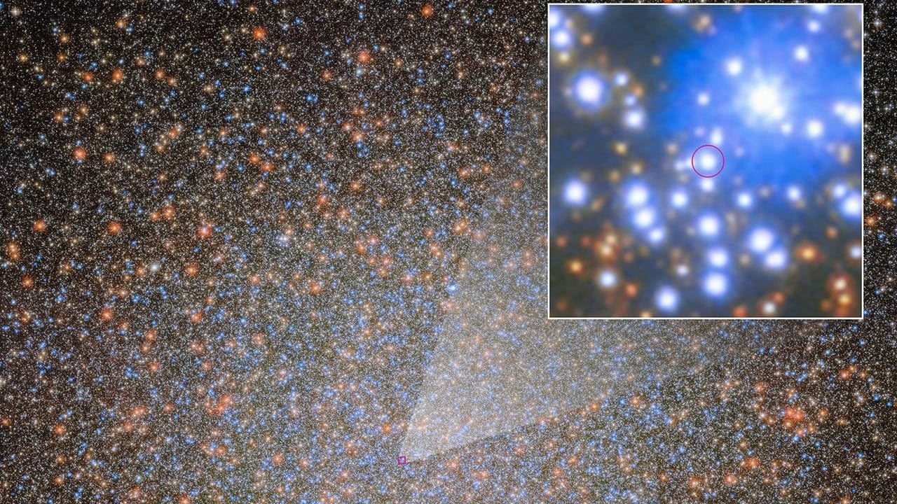El primer agujero negro estelar de Omega Centauri es real