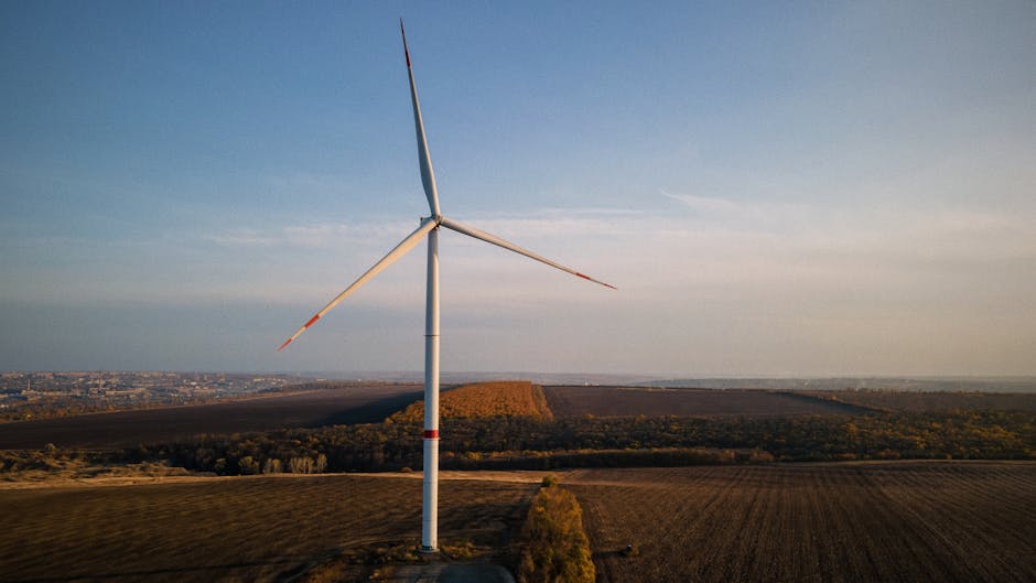 Fotos de stock gratuitas de aerogenerador, área rural, calentamiento global