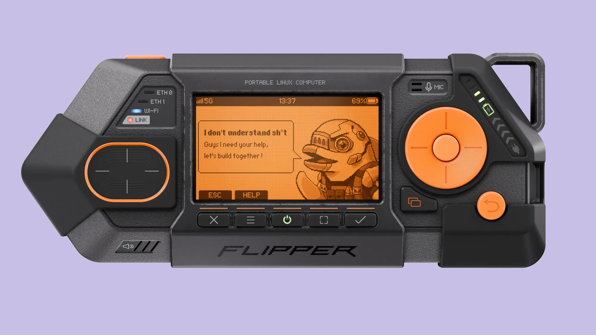 Flipper One: la mini computadora Linux para hackers que aún no está lista