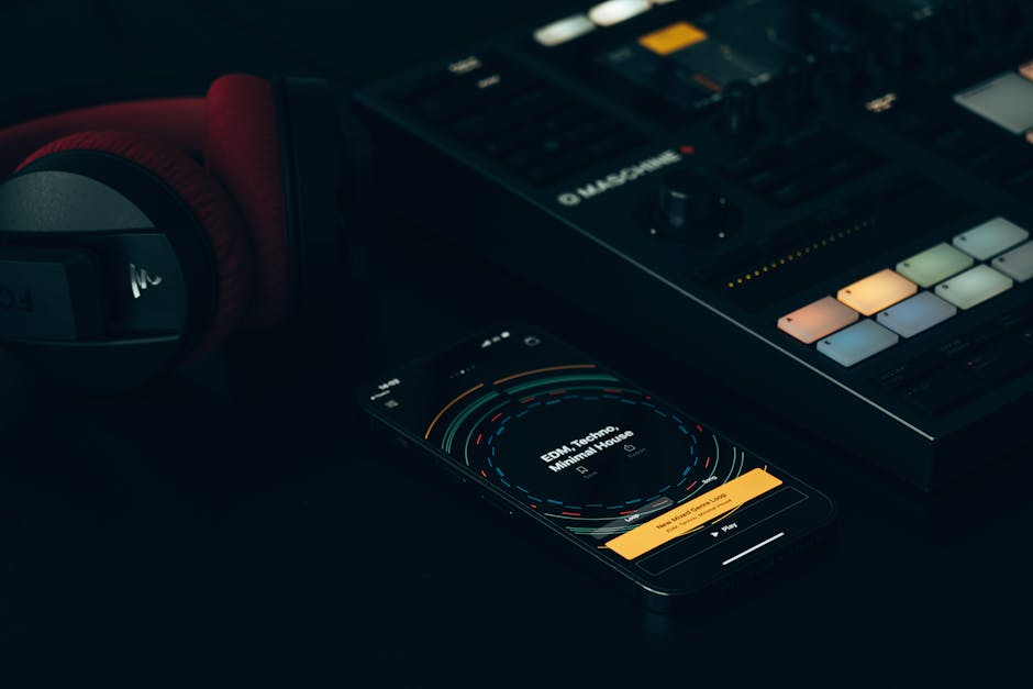 Fotos de stock gratuitas de aparatos de musica, aplicación de música, auriculares