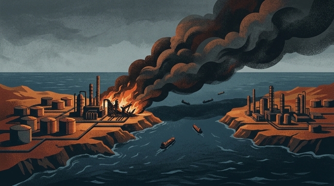 Guerra devasta 40 activos energéticos en Medio Oriente