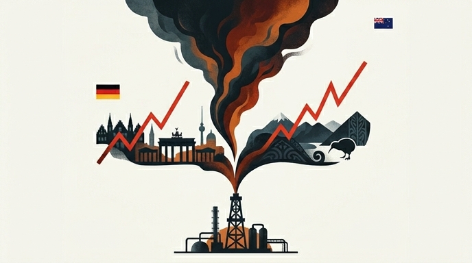 Guerra dispara inflación en Alemania y Nueva Zelanda