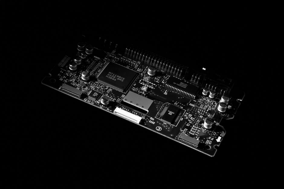 Fotos de stock gratuitas de alta tecnología, arquitectura del circuito, blanco y negro