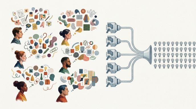 IA genera ideas casi idénticas, según estudio