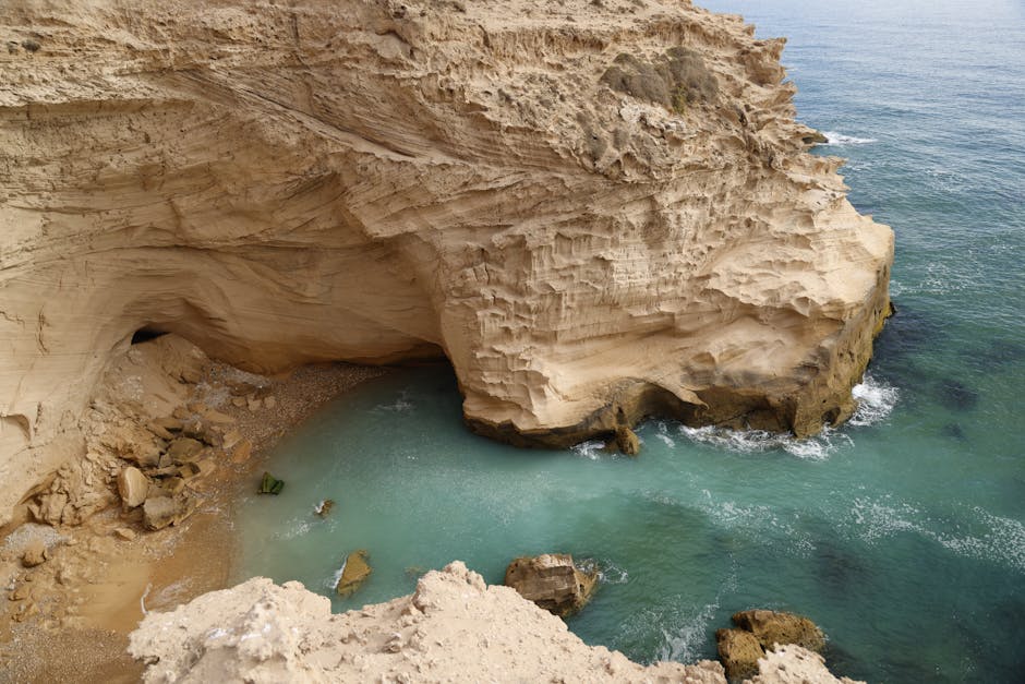 Fotos de stock gratuitas de acantilado, agua, aguamarina