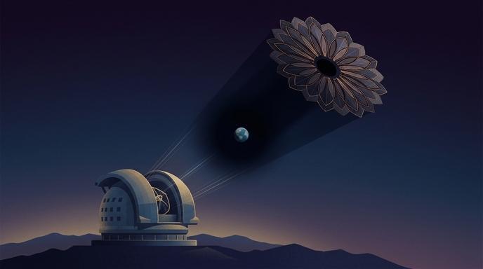 La NASA usará starshades para fotografiar exoplanetas