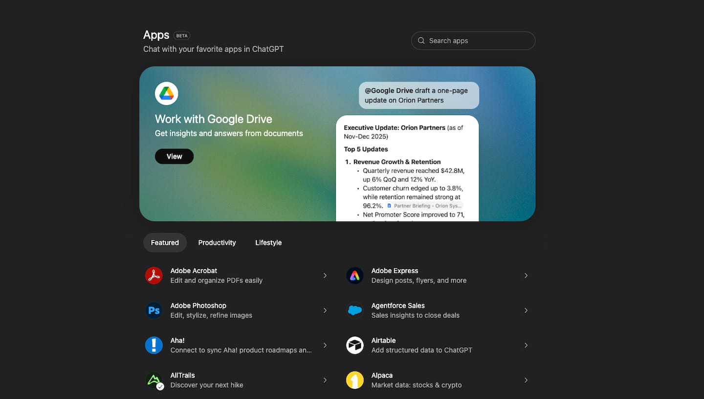 La tienda de apps de ChatGPT sufre por baja adopción