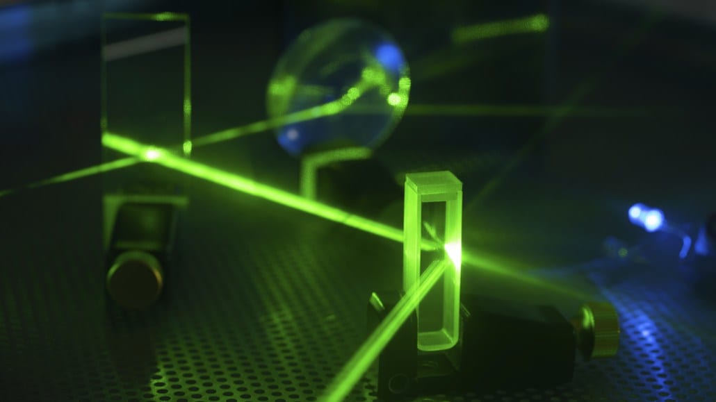 Luz cuántica multiplica por 20 la potencia de un láser