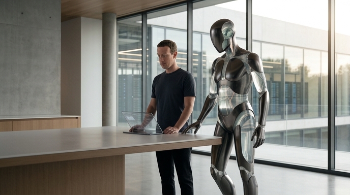 Mark Zuckerberg crea un agente de IA para dirigir Meta