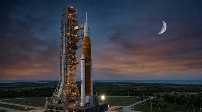 NASA alista despegue de Artemis II hacia la Luna para abril