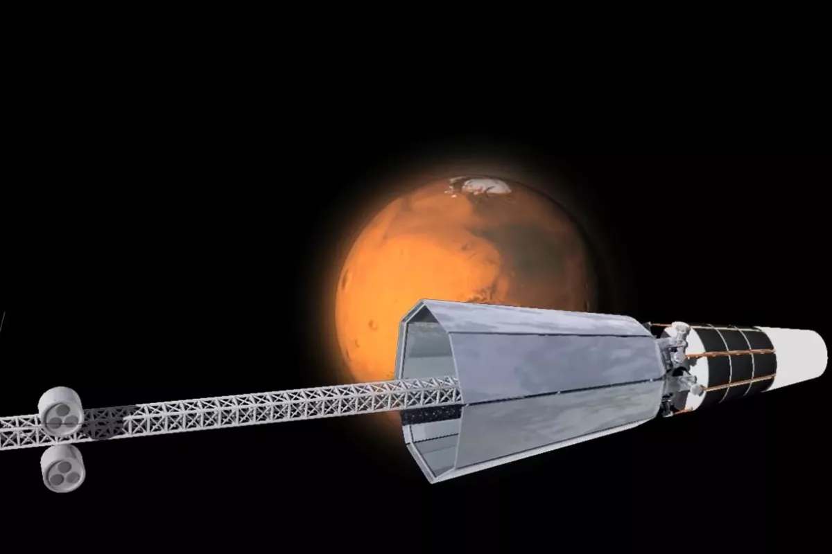 NASA anuncia su primera nave nuclear para viajar a Marte