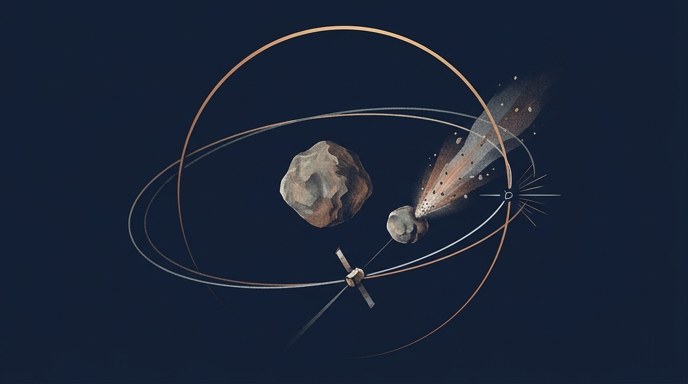 NASA confirma: el impacto DART alteró la órbita solar del asteroide