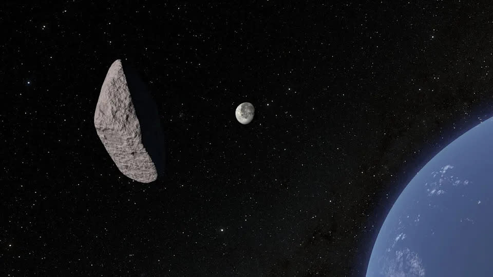 NASA descarta impacto del asteroide 2024 YR4 con la Luna en 2032