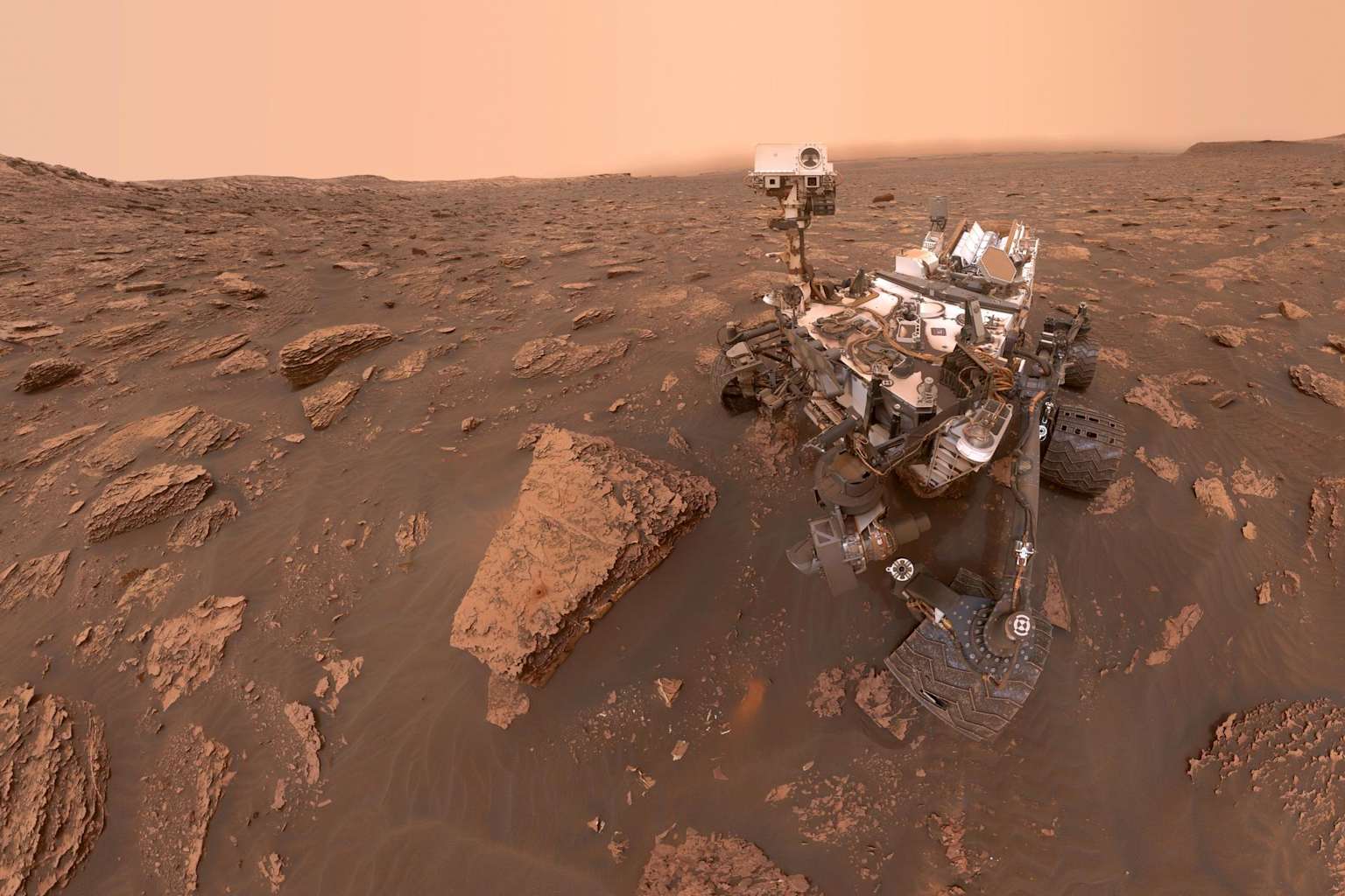 NASA halla en Marte molécula similar a precursor de ADN