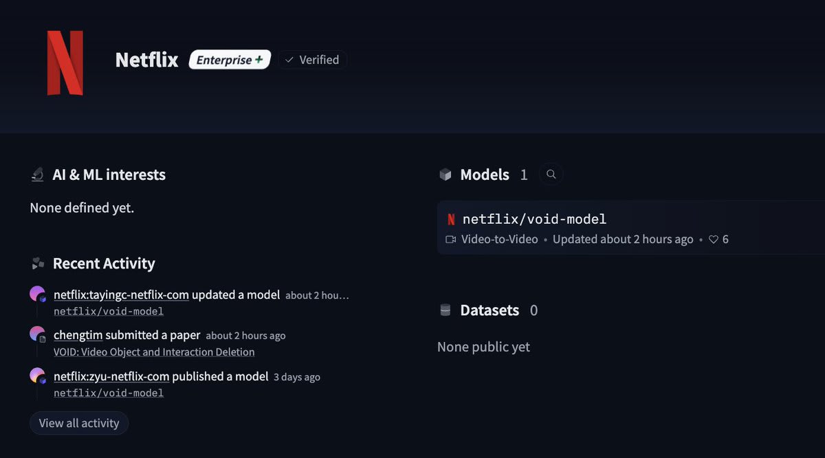 Netflix lanza IA que borra objetos y reescribe físicas