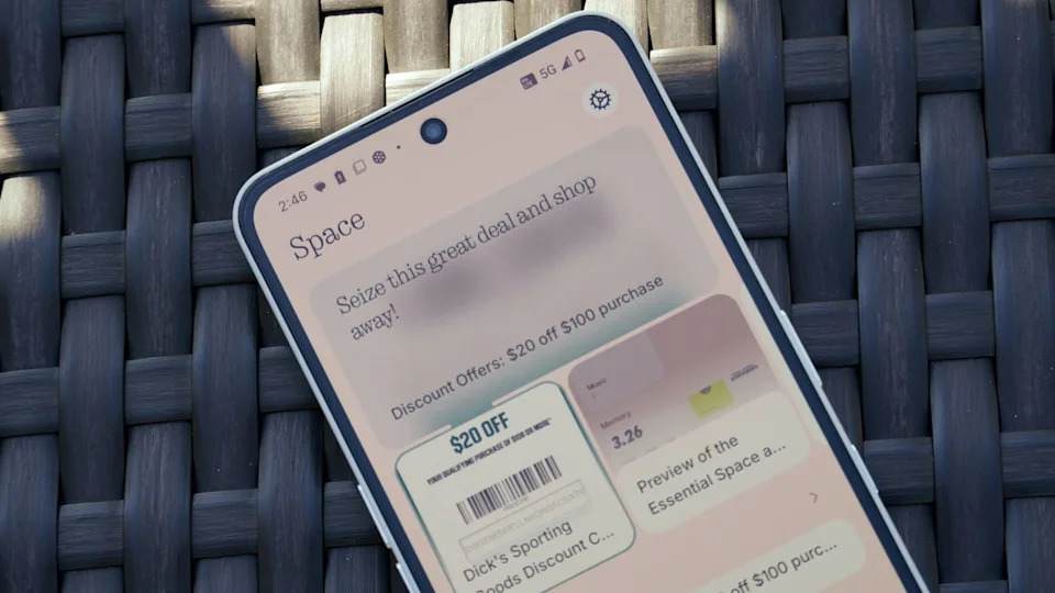 Nothing actualiza Essential Space con detección de eventos