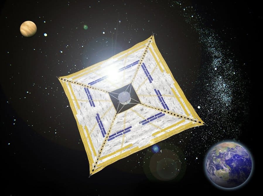 Nuevo material para velas de luz aceleraría viajes interplanetarios