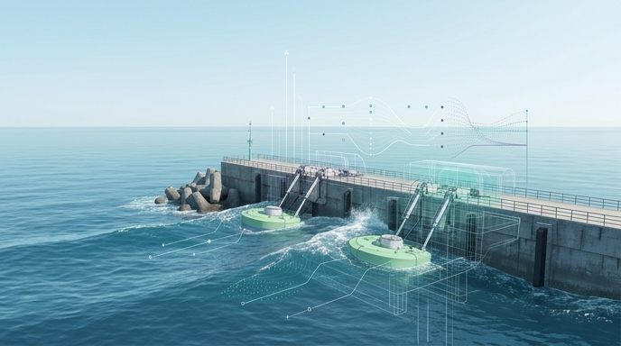 Nvidia exhibe energía undimotriz para data centers de IA