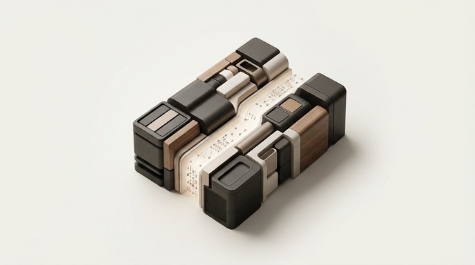 Alt Text: Representación conceptual minimalista de la arquitectura modular de datos BlueField-4 STX de Nvidia.