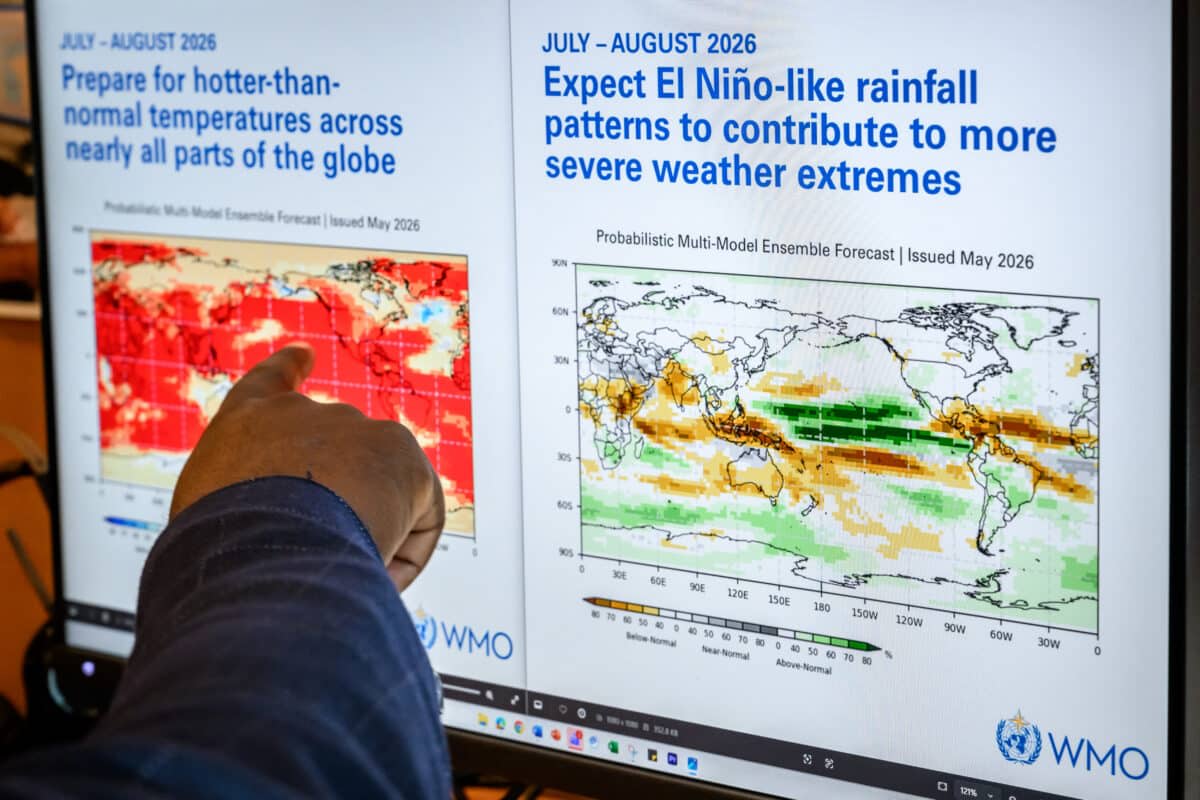 ONU advierte fortalecimiento rápido de un fuerte El Niño