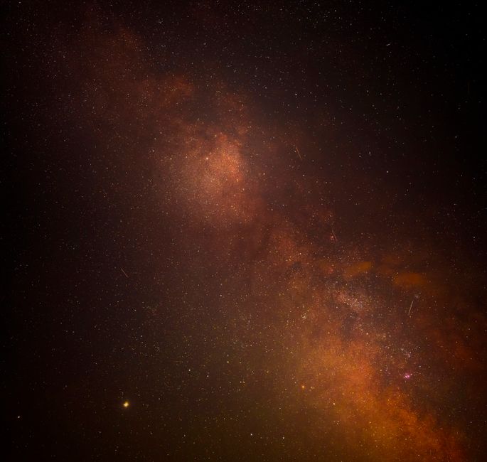 Captura el impresionante detalle de la galaxia Vía Láctea en esta imagen de astrofotografía tomada en Wenatchee, WA.